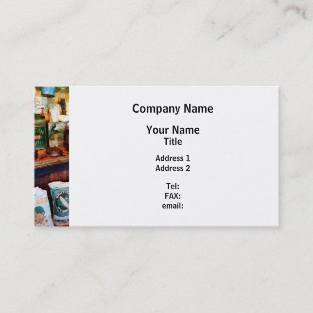 General Store Business Card (Front)