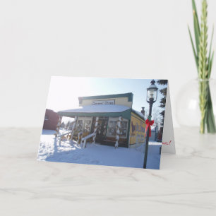 “General Store" Christmas Card