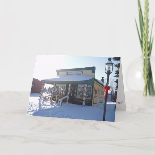 “General Store" Christmas Card (Front)