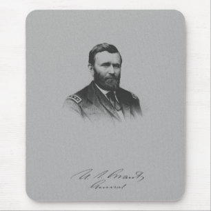 General Ulysses S. Grant And His Signature Mouse Pad