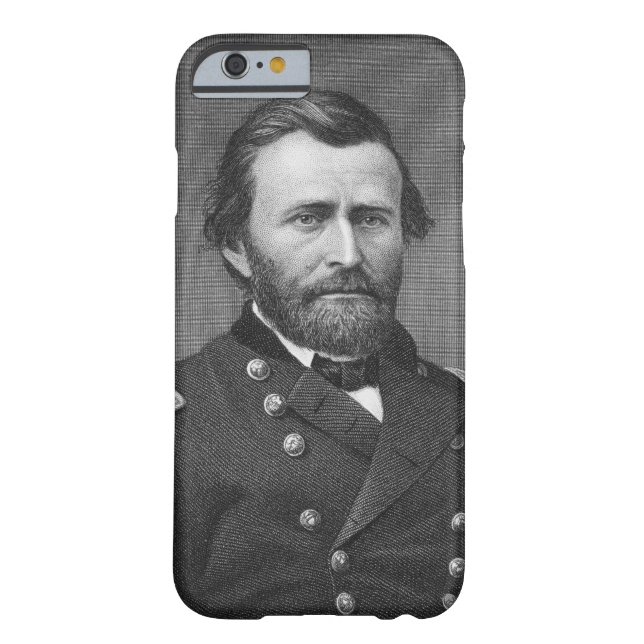 General Ulysses Simpson Grant, engraved after a da Case-Mate iPhone Case (Back)