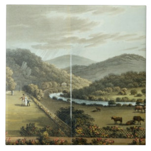 General View from the South and East Fronts of the Tile