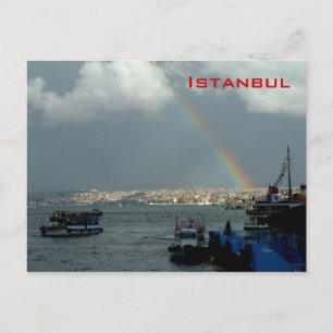 General View of Istanbul Postcard