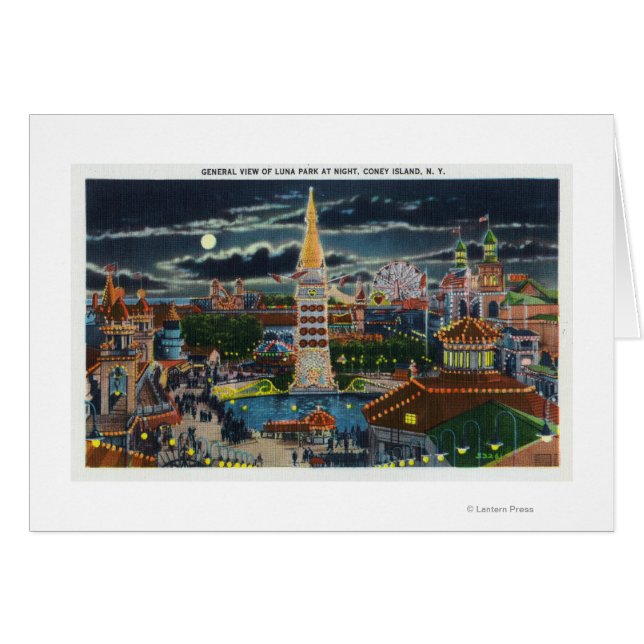General View of Luna Park at Night (Front Horizontal)