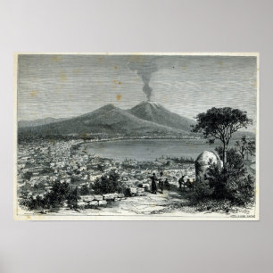 General View of Naples Poster