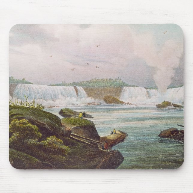 General View of Niagara Falls from Canadian Side Mouse Pad (Front)