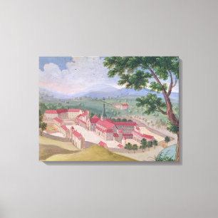 General view of the Abbey from the east Canvas Print