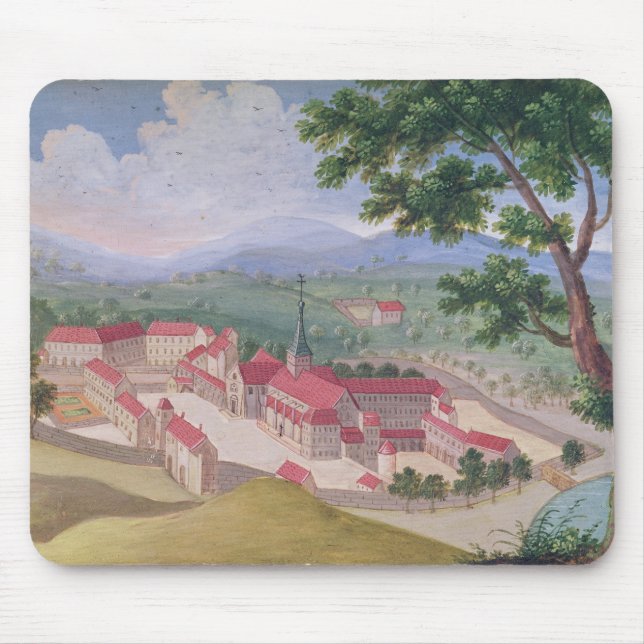 General view of the Abbey from the east Mouse Pad (Front)