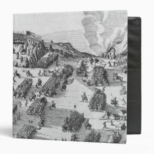 General view of the battle of Muhlberg Binder