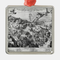 General view of the battle of Muhlberg