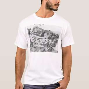 General view of the battle of Muhlberg T-Shirt