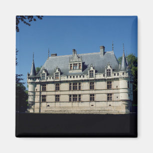 General view of the Chateau d'Azay-le-Rideau Magnet