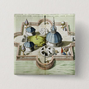 General View of the Observatory 2 Inch Square Button