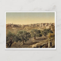 General view of the well of David, Bethlehem, Holy