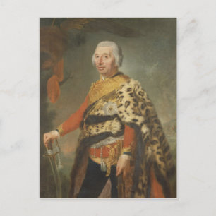 General von Zieten, 1769 Postcard