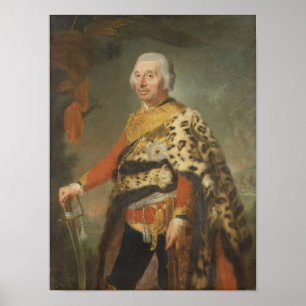 General von Zieten, 1769 Poster