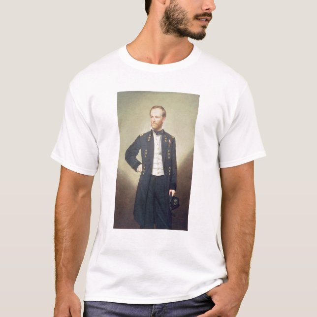 General William Sherman  1866 T-Shirt (Front)