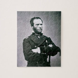 General William T. Sherman (1820-91) (b/w photo) Jigsaw Puzzle