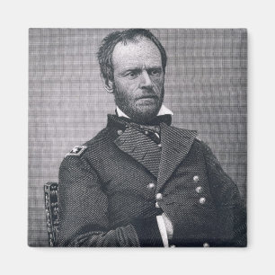 General William Tecumseh Sherman, engraved after a Magnet