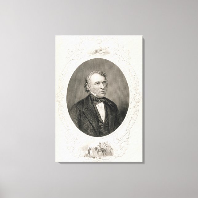 General Zachary Taylor Canvas Print (Front)
