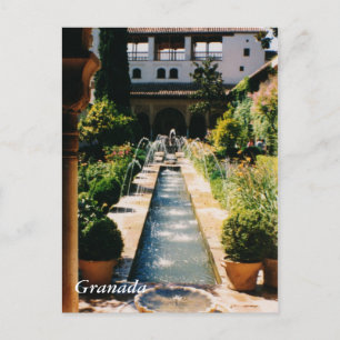 Generalife Postcard