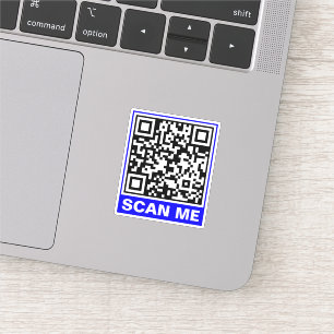 Generate Simple QR Code (Scan Me) Modern 