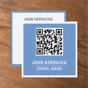 Générateur avec Carte de visite Carré de code QR