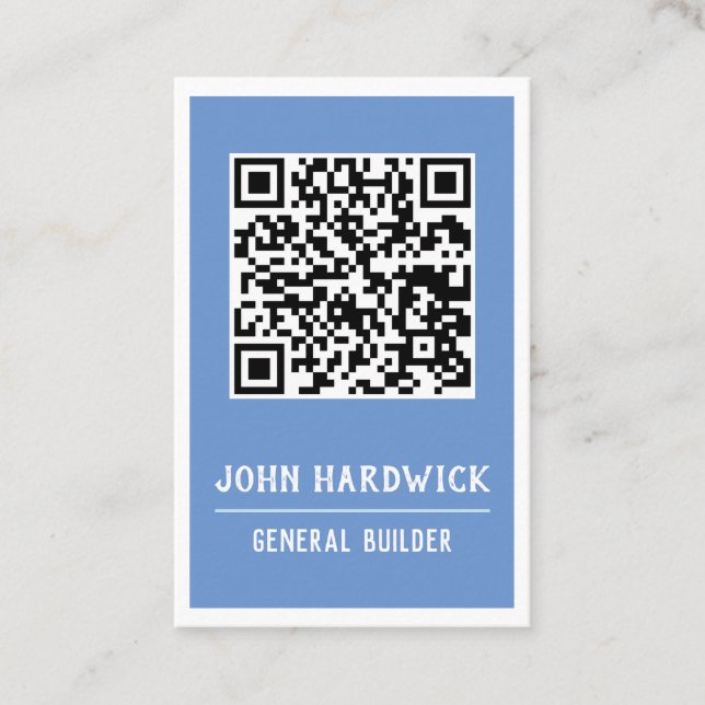 Générateur avec Carte de visite de code QR (Devant)