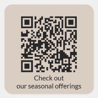 Générateur de code QR personnalisé URL Autocollant