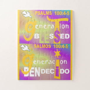 Generation Blessed 30 Eng & Esp Jigsaw Puzzle