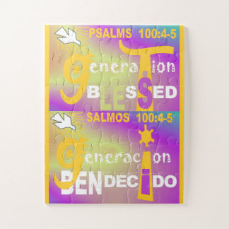 Generation Blessed 30 Eng & Esp Jigsaw Puzzle