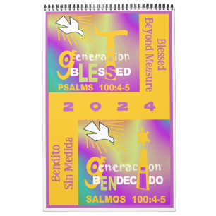 Generation Blessed© - Esp & Eng Calendar