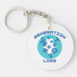 Generation loss  keychain