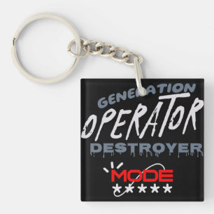 Generation Operator Destroyer Mode Keychain