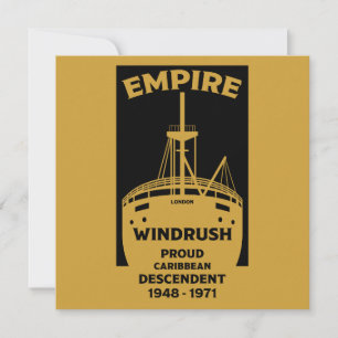 Generation Windrush Black History Card