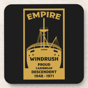 Generation Windrush Black History Coaster