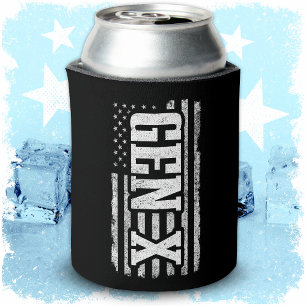 Generation X American Flag Proud Gen Xer Gen X Can Cooler