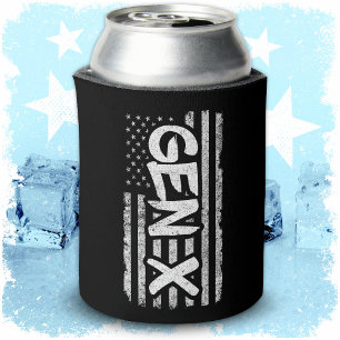 Generation X American Flag Proud Gen Xer Gen X Can Cooler