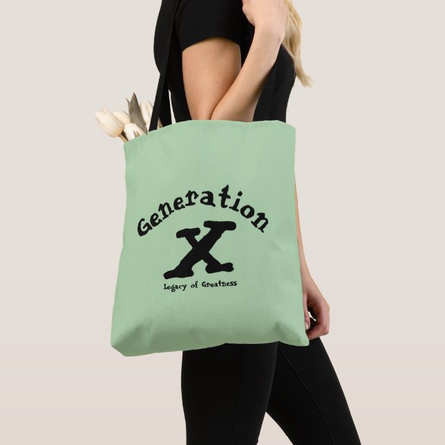 Generation X Tote Bag (Close Up)