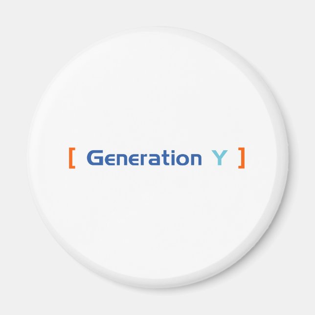 Generation Y Magnet (Front)