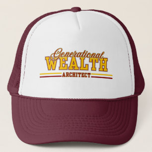 Generational Wealth Architect™ Crowned Legacy Trucker Hat