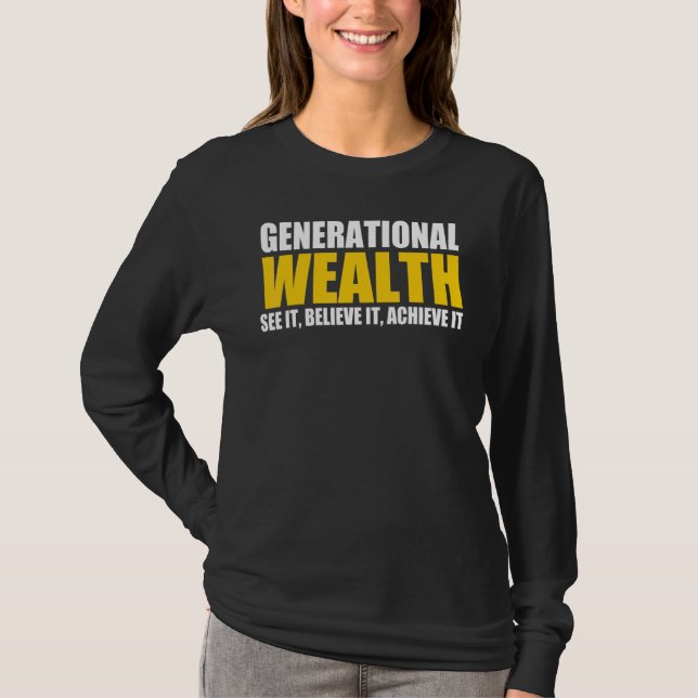 Generational Wealth T-Shirt (Front)