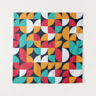 Generative Art: Colourful Triangle Pattern Tapestry