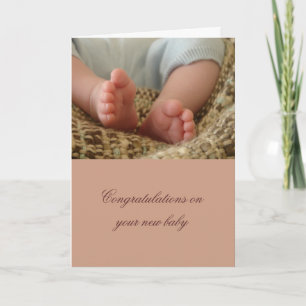 Generic Baby Card