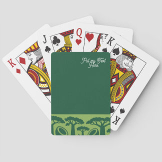 Generic Baobab Coconut Playing Cards