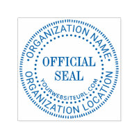 Generic Custom Official Seal Name Location URL