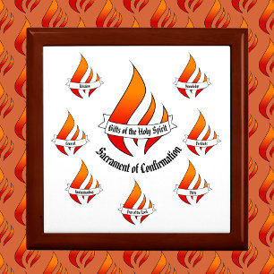 Generic Gifts of the Holy Spirit Confirmation  Tile