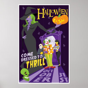 Generic Halloween party poster