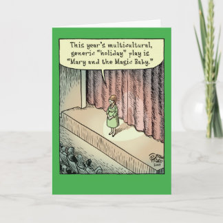 Generic Holiday Play Happy Holiday Funny Card