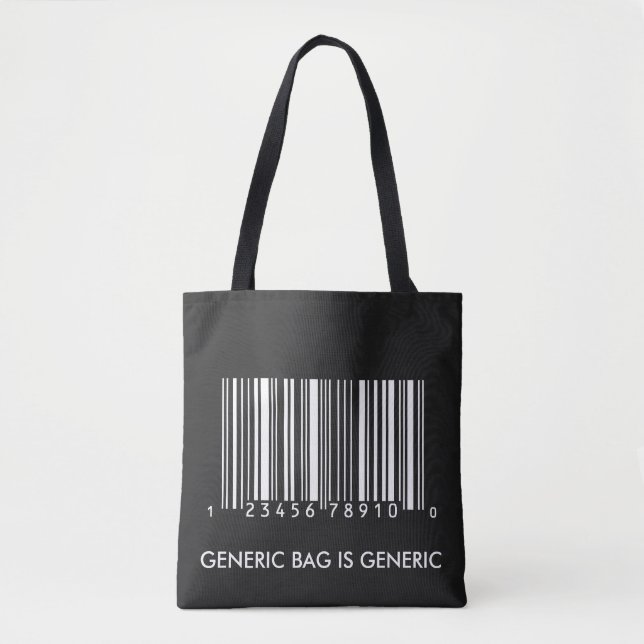 Generic is Generic Tote Bag (Front)